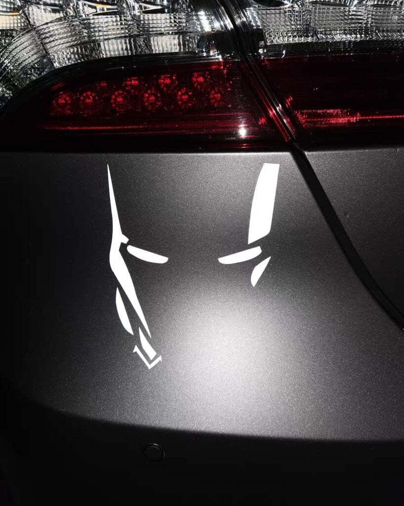 Iron Man stiker za auto