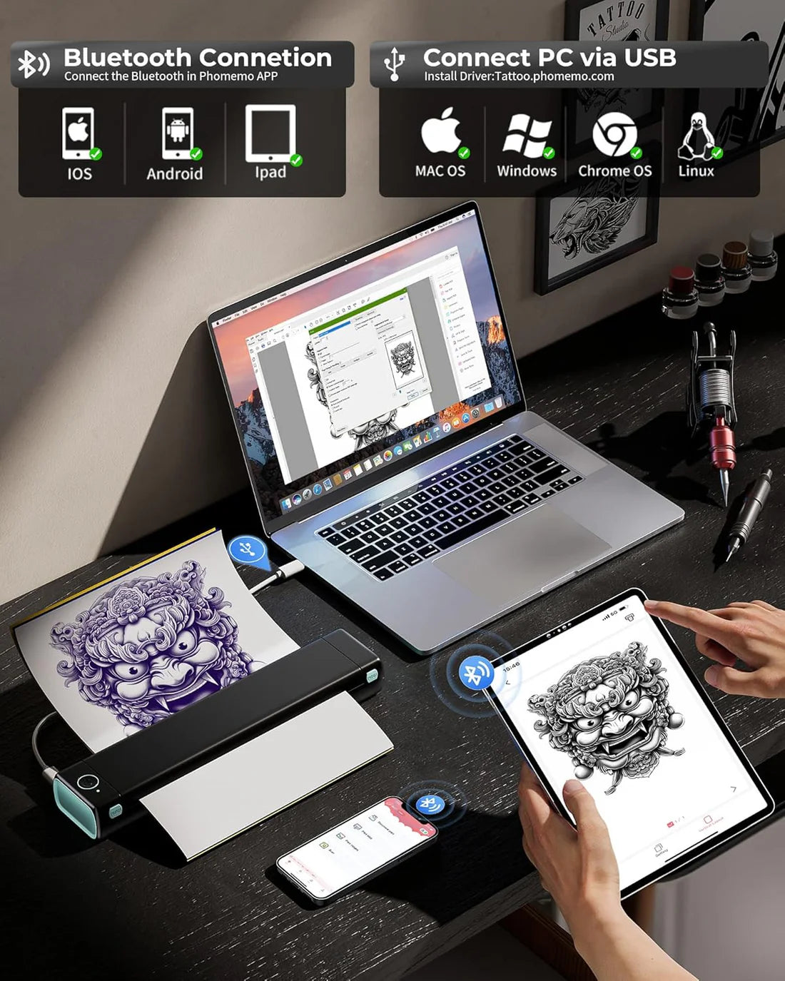 Prijenosni Bluetooth Termalni Printer