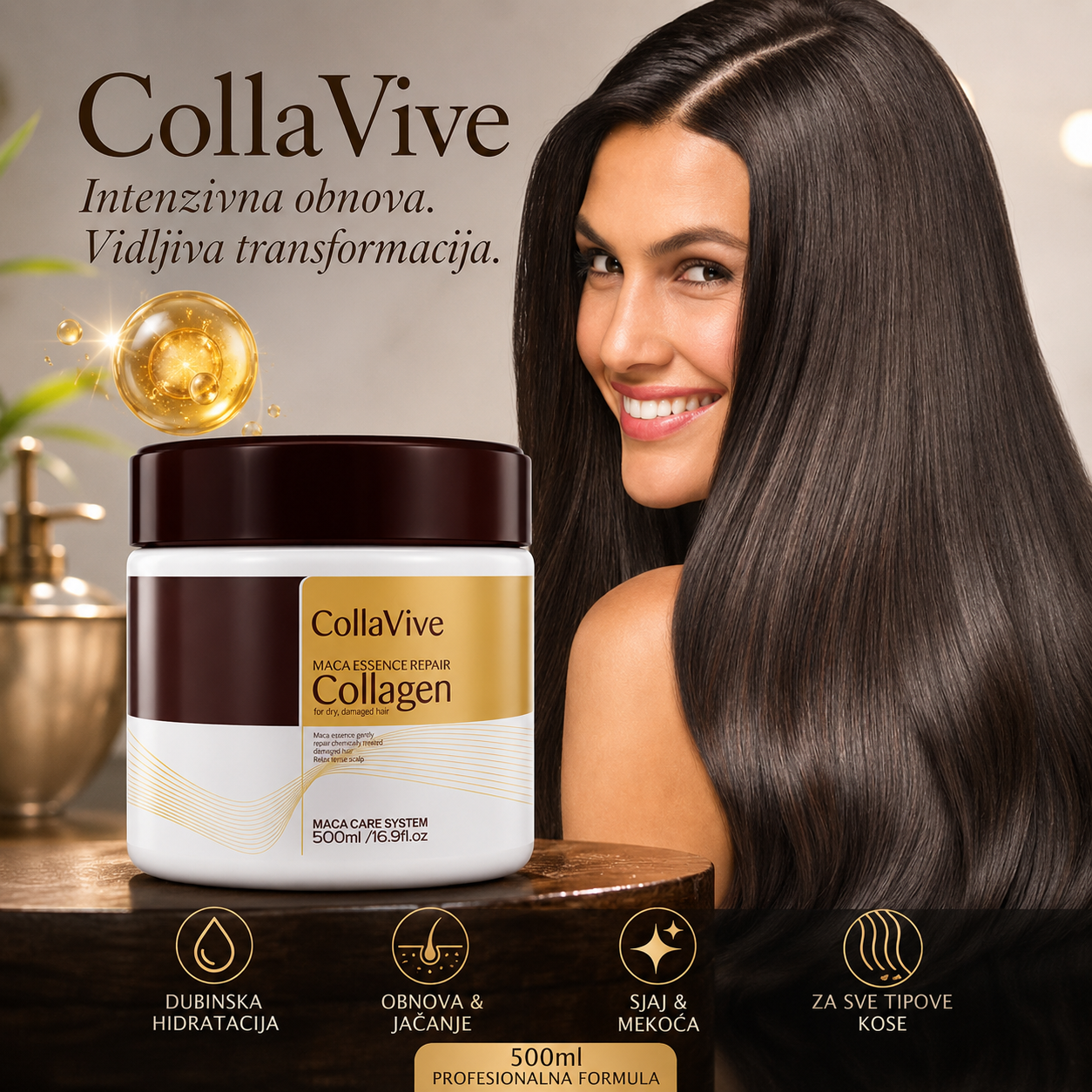 CollaVive maska za kosu 500ml