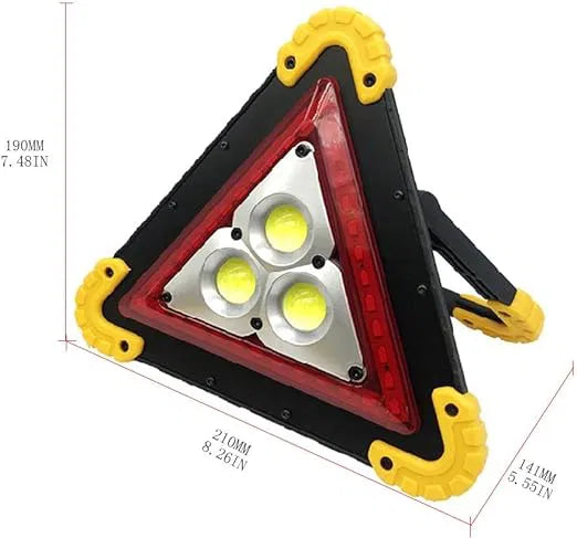 Sigurnosni solarni trokut s LED rasvjetom