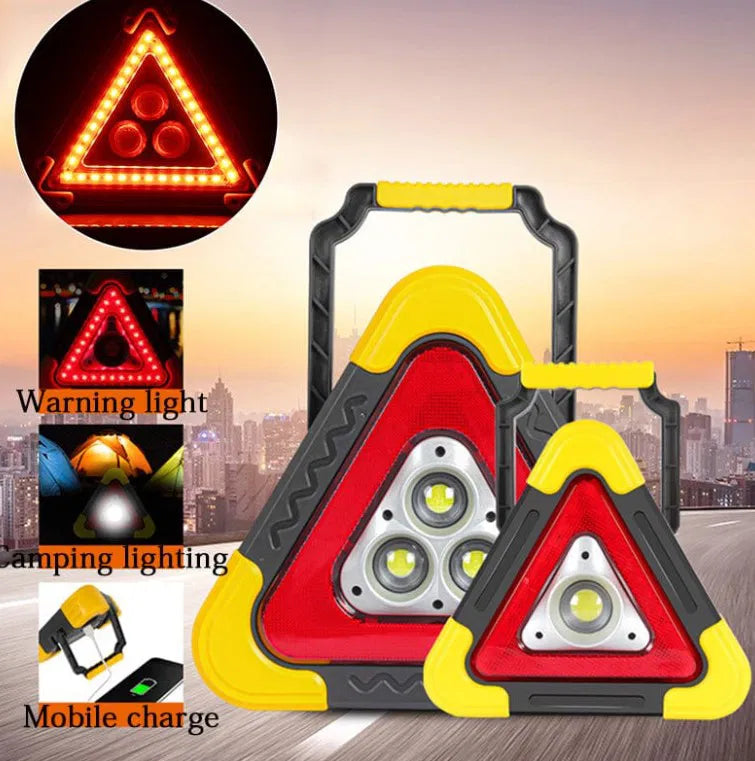 Sigurnosni solarni trokut s LED rasvjetom