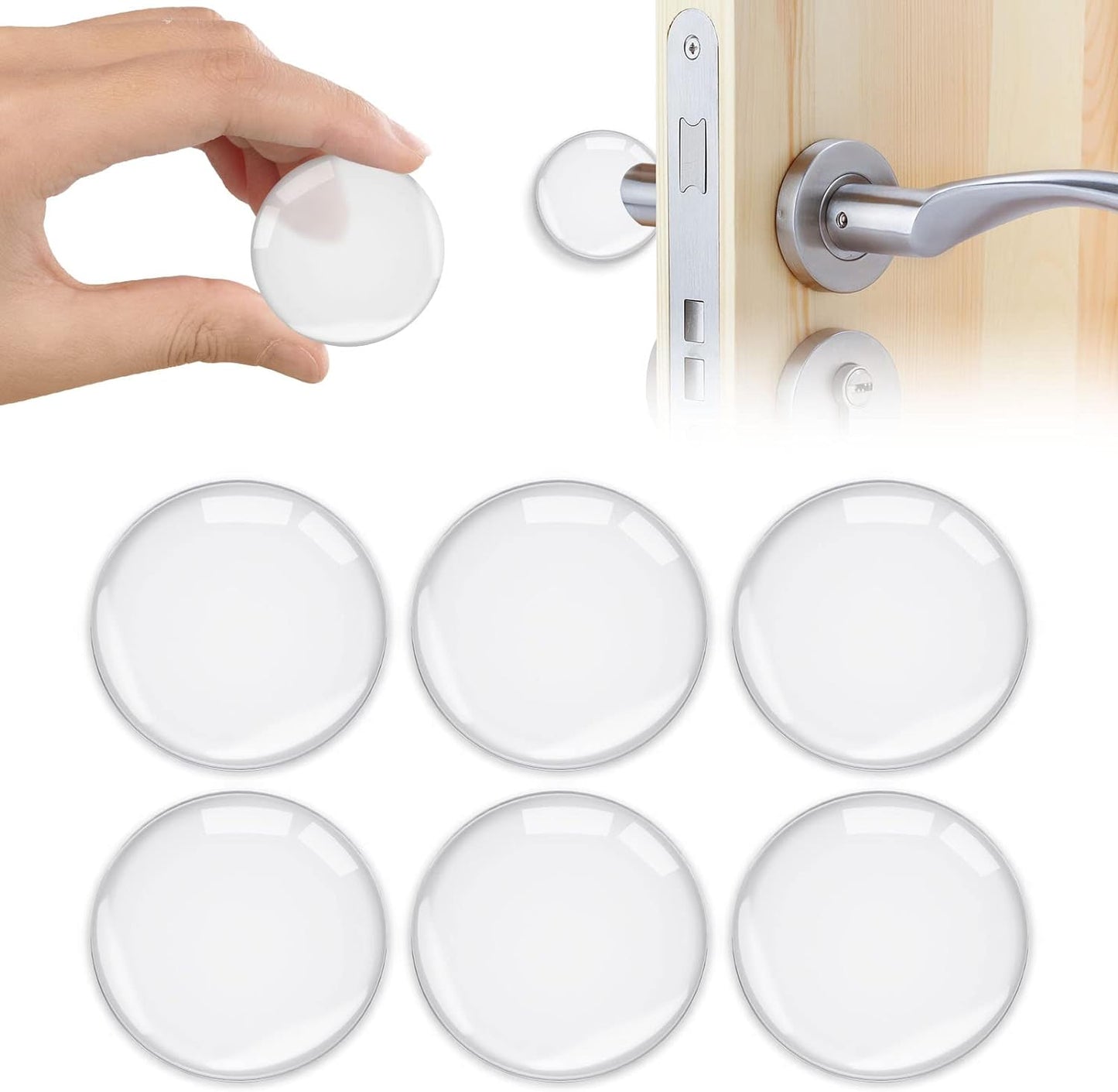 DOOR PROTECTOR – Silikonski štitnici za zid (8 komada)