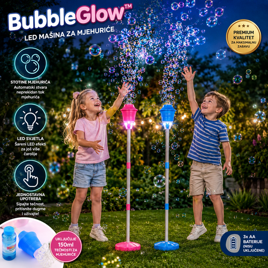 BubbleGlow™ LED Mašina za Mjehuriće