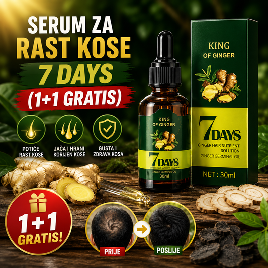 Serum za rast kose 7 Days (1+1 GRATIS)