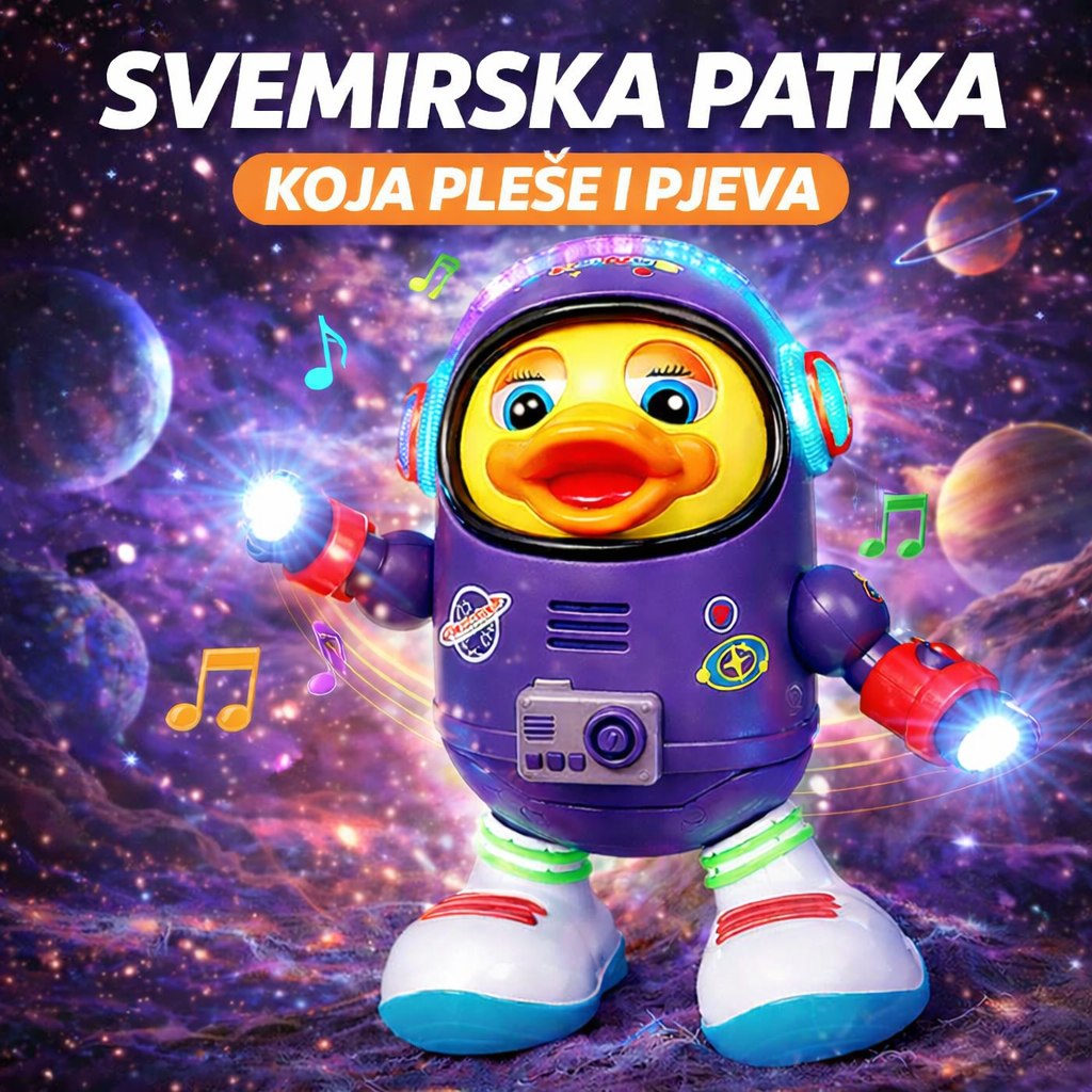 Svemirska patka koja pleše i pjeva