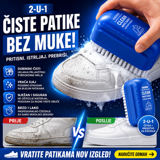 ShoeShine™ – 2u1 Četka za Čišćenje Patika