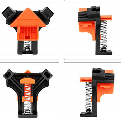 Set od 4 ugaone stezaljke za obradu drveta WOOD CLIPS