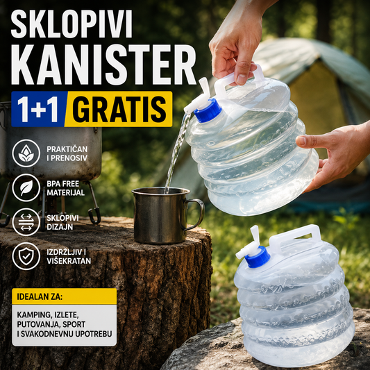 Sklopivi kanister 1+1 GRATIS