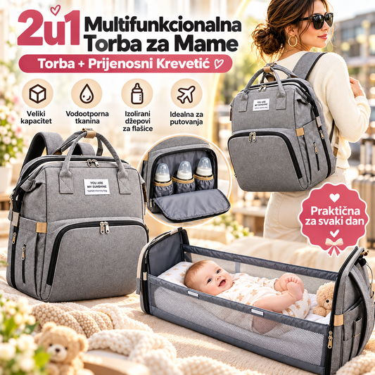 2u1 Multifunkcionalna Torba za Mame