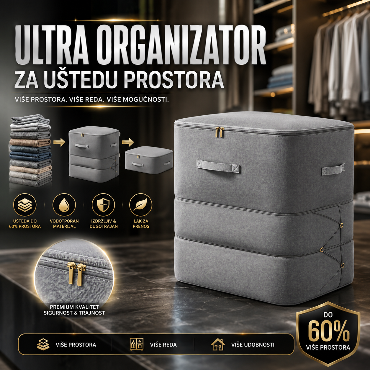 Ultra Organizator za Uštedu Prostora