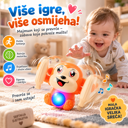Majmun koji se prevrće - dječija igračka