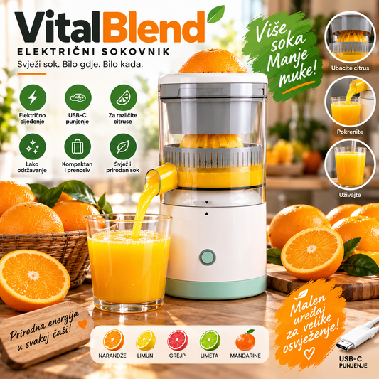 Električni Sokovnik VitalBlend