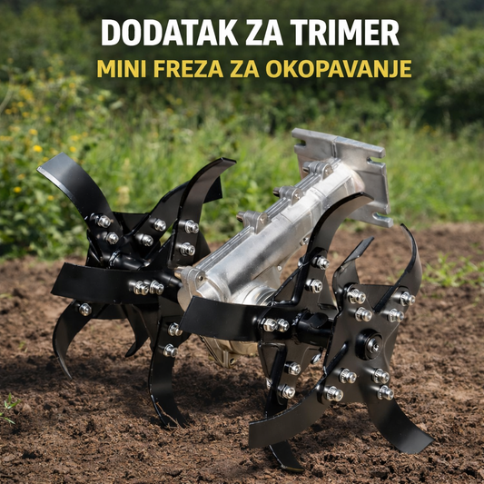 Dodatak za Trimer – Mini Freza za Okopavanje