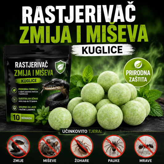 Rastjerivač zmija i miševa – kuglice (10 komada)